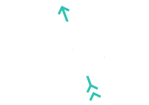 Entreprise FLÈCH des idées brutes et créatives en gestion de projets créatifs, création de contenu section blogue contact blanc et turquoise